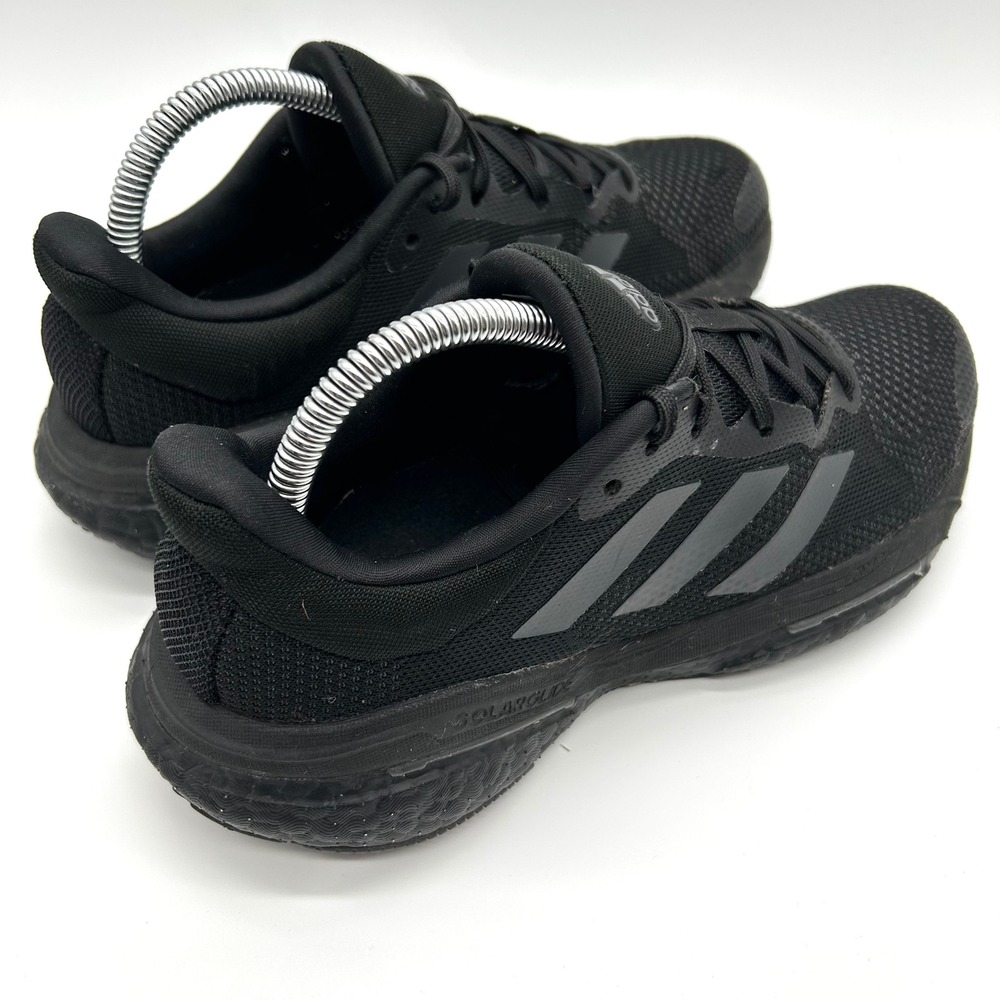 Adidas SolarGlide 5 Sneakers Womens 8 Black‎ Carbon Running Shoes GX5494 - Picture 5 of 11